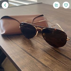 Ray ban polarized aviators